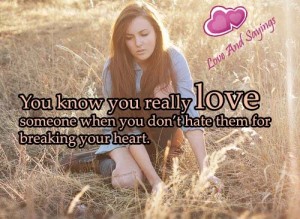 You Know You Really love Someone
