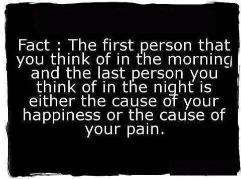 Happiness Or The Cause Of Your pain