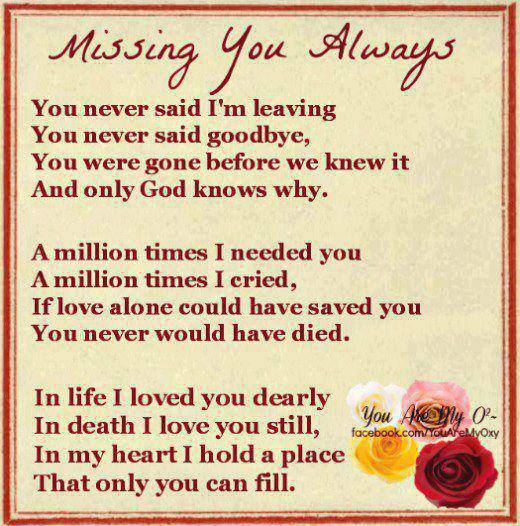 Missing You Always