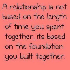 Relationship is Not Based On The Length Of Time