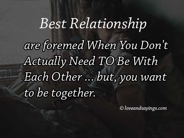 Best Relationship