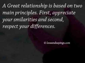 Great Realtionships is Based