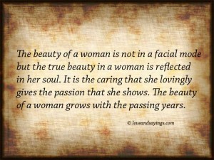 True Beauty In A Woman