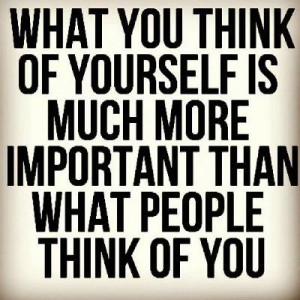 What You Think Of yourself Is Much more important Than ...