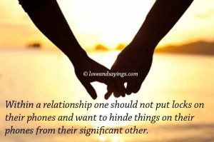 Within A Relationship