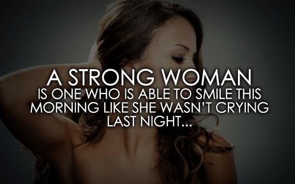 A Strong Woman is