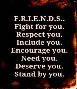 Friends Fight For You