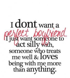 I Don't Want A Perfect Boyfriend