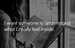 I Want Someone To Understand
