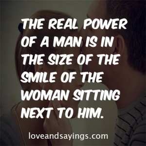 Real Power Of A Man