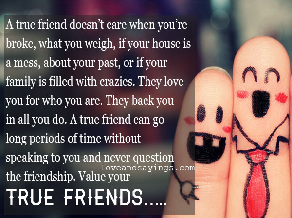 Value Of your Friends