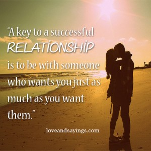 A Key To A Successful Relationship