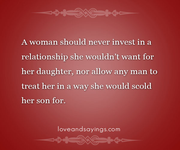 Invest In A Relationship