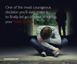One Of The Most Courageous Decision