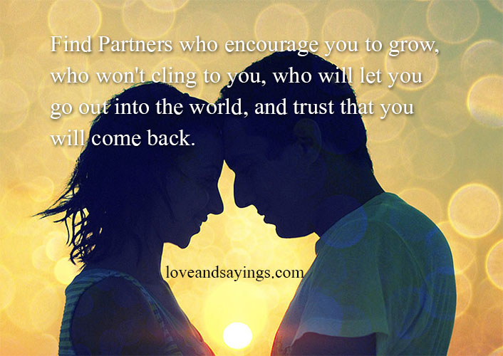 Find Partners Who Encourage You To Grow