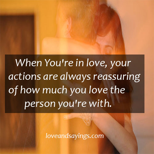 Your Action Are Always ...