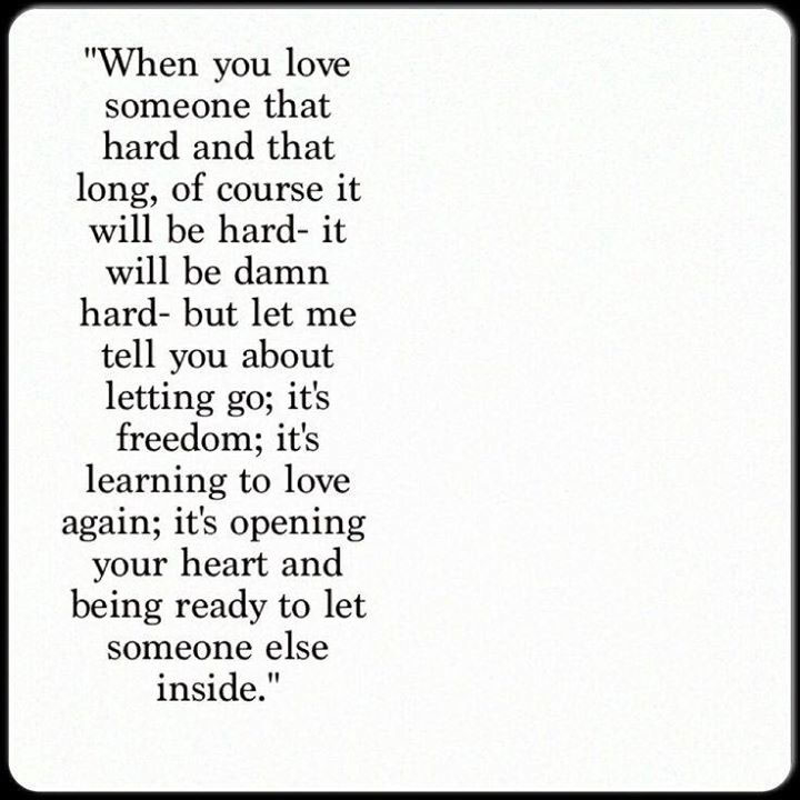 It's learning To Love Again
