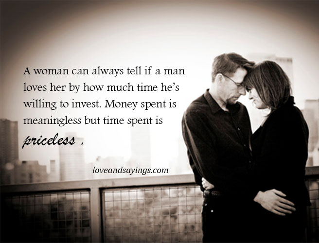 Time spent is priceless.