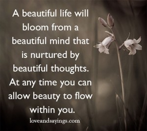Allow Beauty To Flow Within