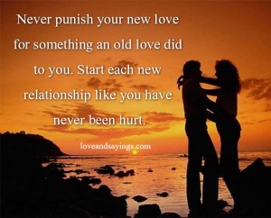Never Punish Your New Love For Something