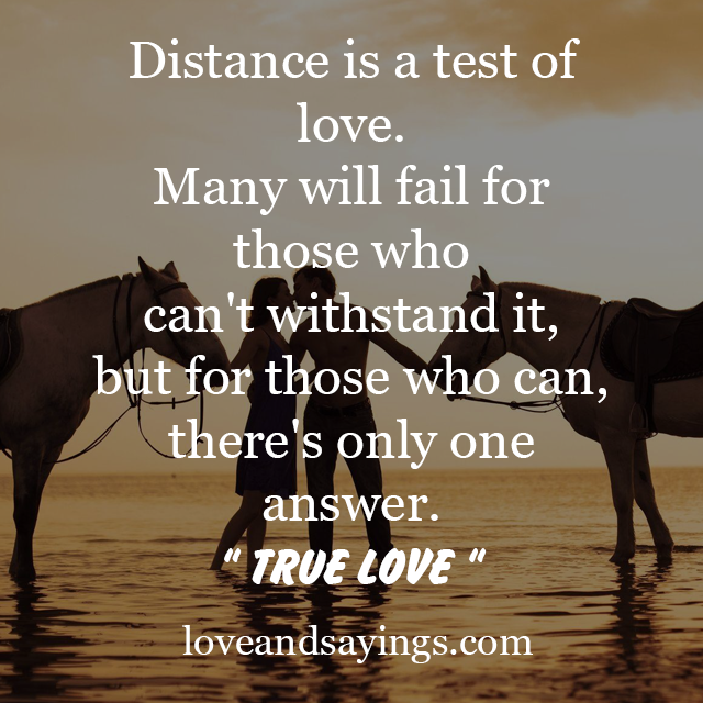 Test Of Love