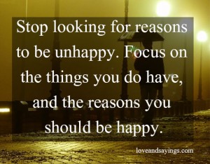 The Reasons You Should Be Happy
