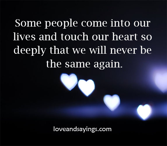 Touch Our Heart So Deeply