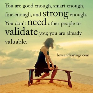 You Are Already Valueable