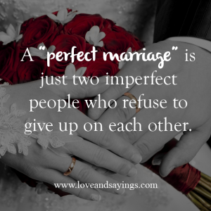 A Perfect Marriage Is