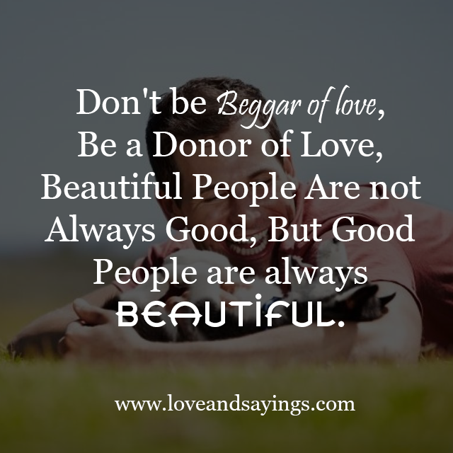 Beautiful People Are Not Always Good