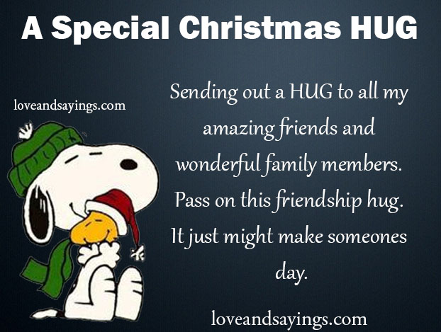 A Special Christmas Hug
