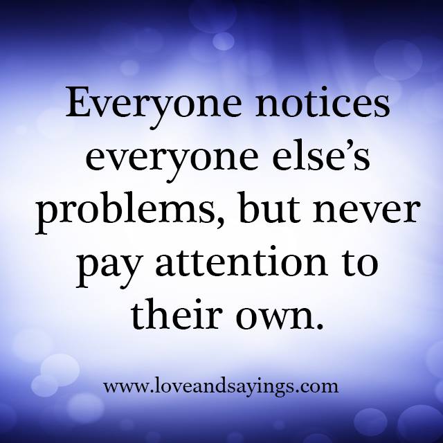 Pay Attention To Their Own