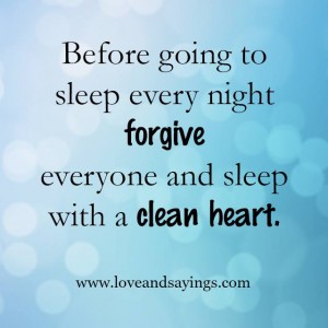 Sleep With With Clean Heart