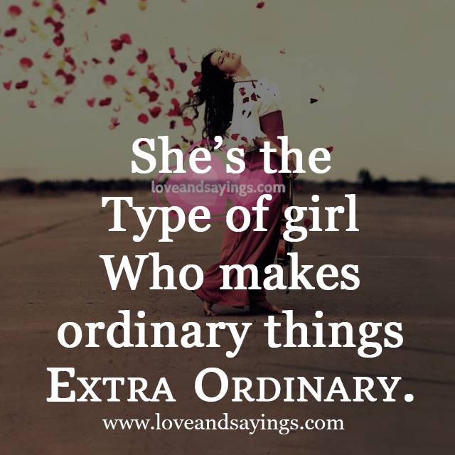 Who makes ordinary things