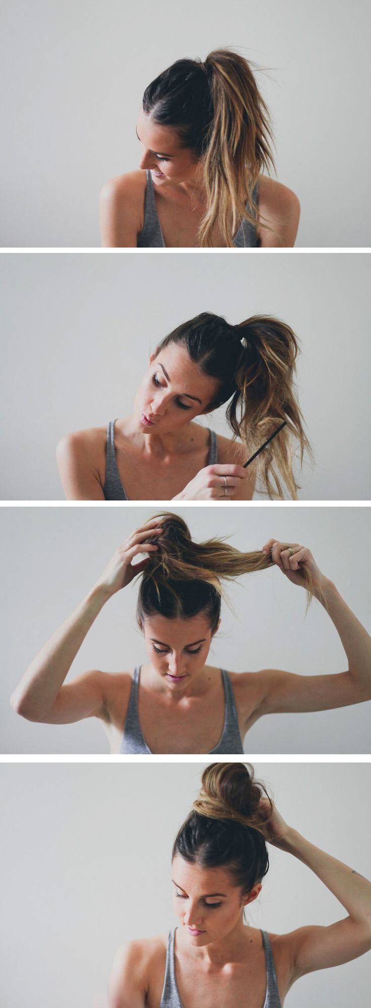A Simple Top Knot