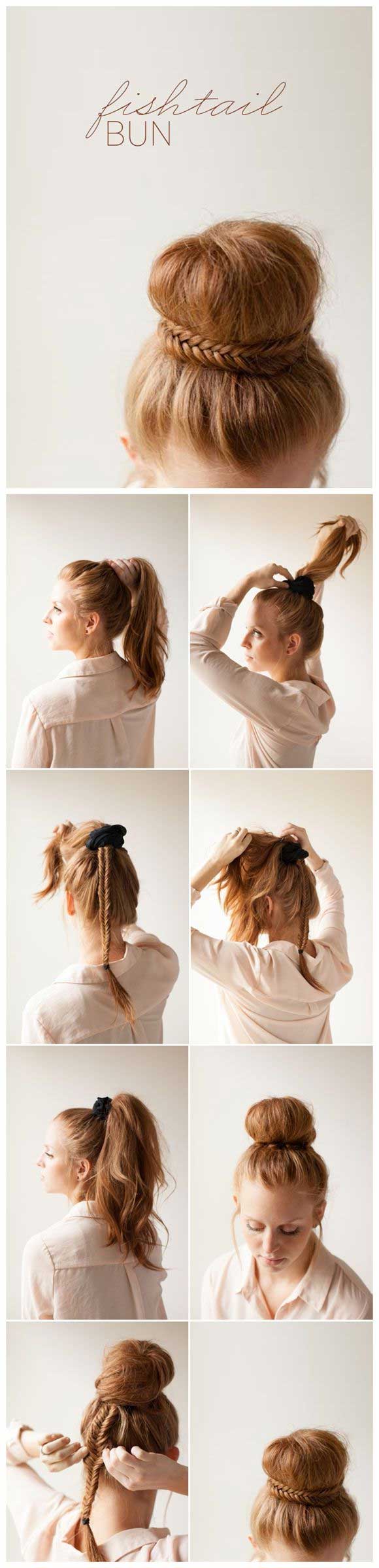 Best and Glamorous Bun Hairstyle Ideas