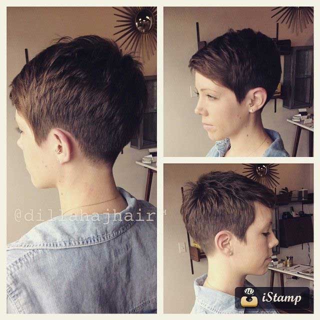 Cool pixie fade