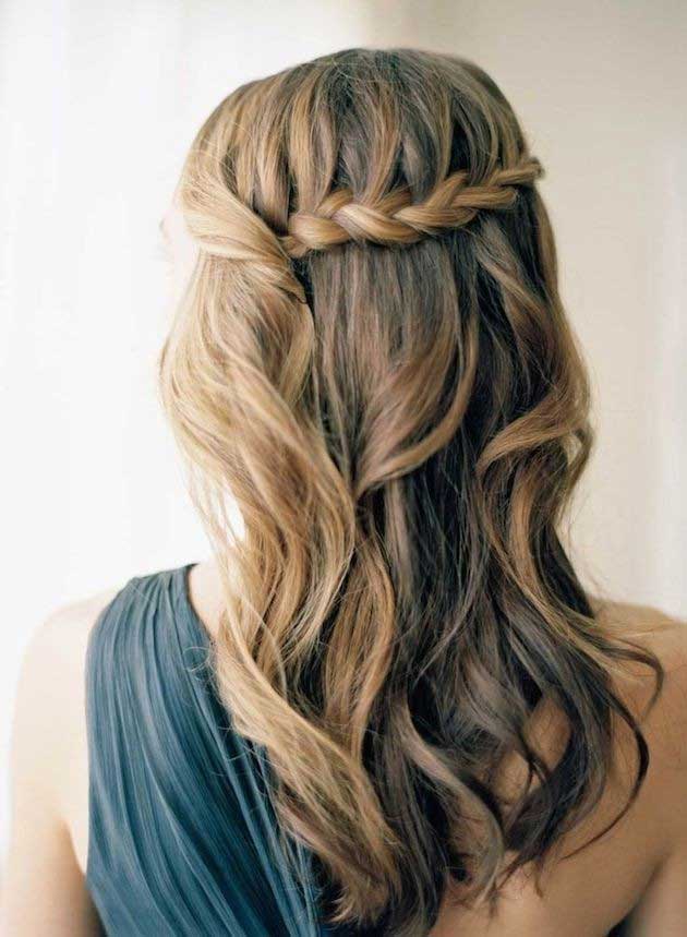 Easy Prom Hairstyle for Long Hair (630 x 859 Pixel)