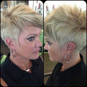 Short Spikey Hairstyles for Women Over 40 - 50