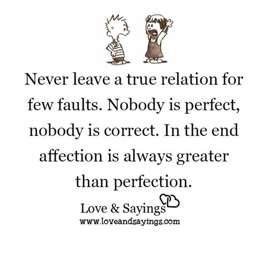 Never leave a true relation for few faults