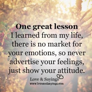 One Great Lesson