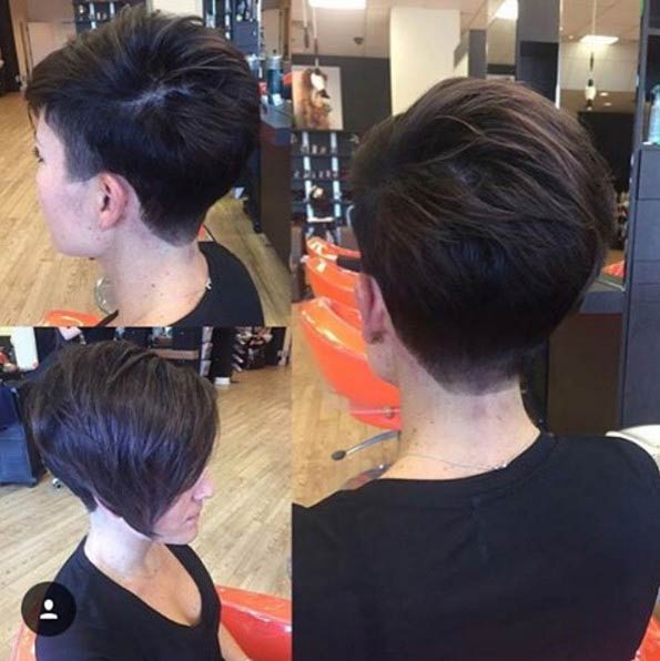 Chic Short Haircut for Women and Gilrs