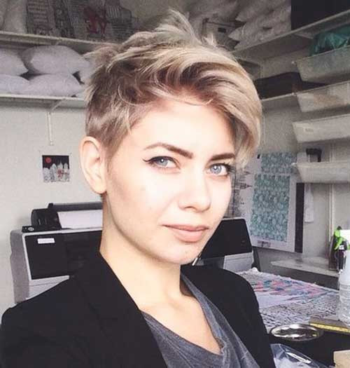 Messy pixie styles with layering
