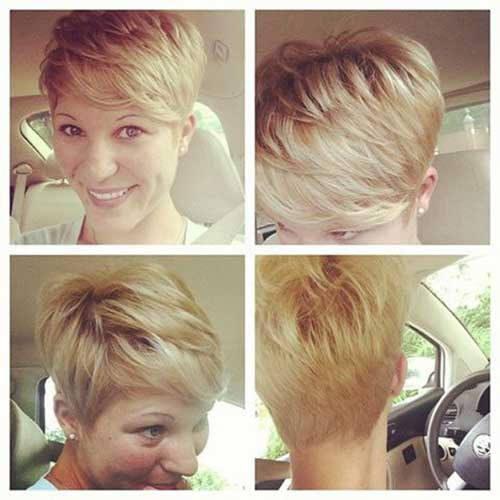Pixie Haircut Front and Back