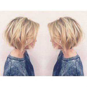 Layered, Short Bob Haircut – Balayage Short Hairstyles