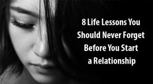 life lessons before you start a relationship