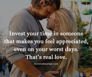 Invest your time in someone