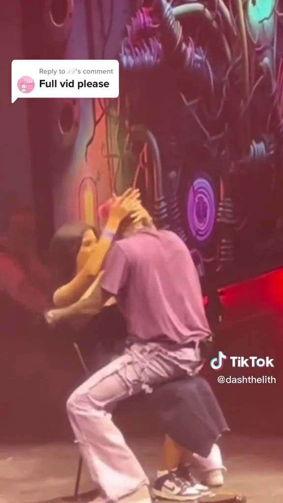 Chris Brown Gave Her an Onstage Lap Dance